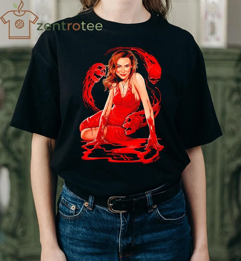 Danielle Harris blood tee