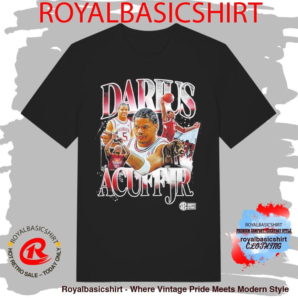 Darius Acuff Jr 36 High Point 2026 Bootleg T-Shirt