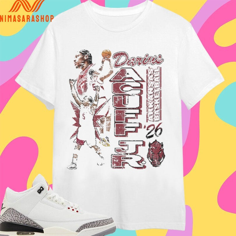 Darius Acuff Jr Arkansas Razorbacks Men’s Basketball 2026 Shirts