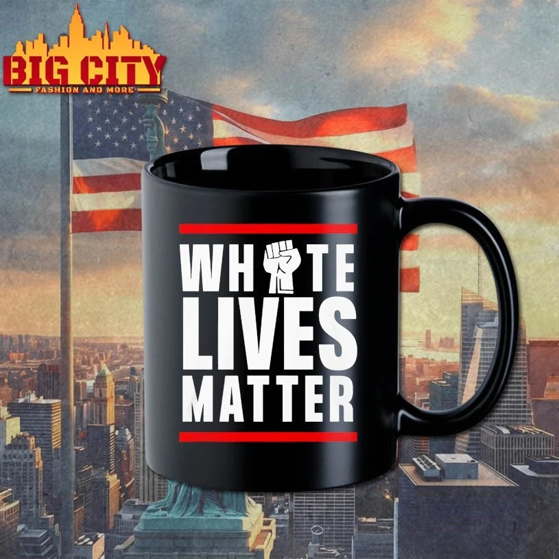Dariusz Matecki White Lives Matter shirt