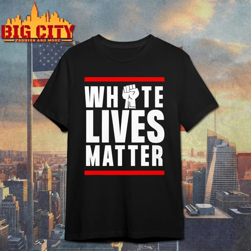 Dariusz Matecki White Lives Matter shirt