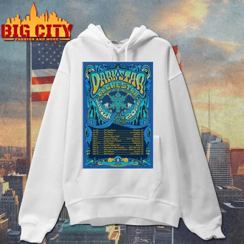 Dark Star Orchestra Welcome Winter New Tour 2026 Poster Shirt