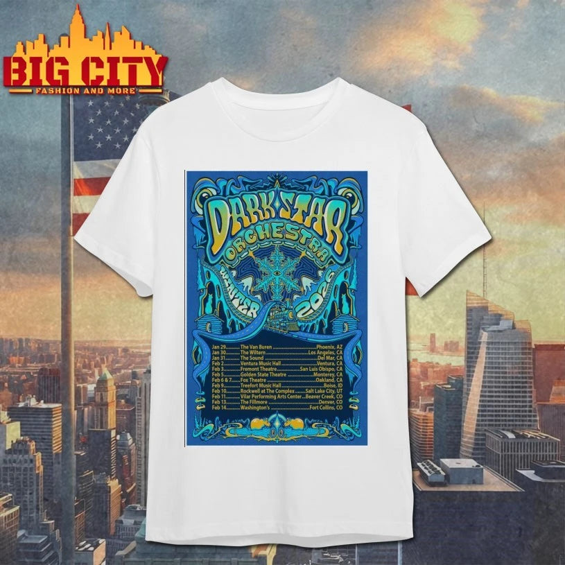 Dark Star Orchestra Welcome Winter New Tour 2026 Poster Shirt