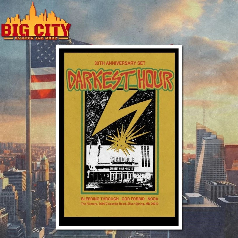 Darkest Hour December 12 2025 Silver Spring MD Poster shirt