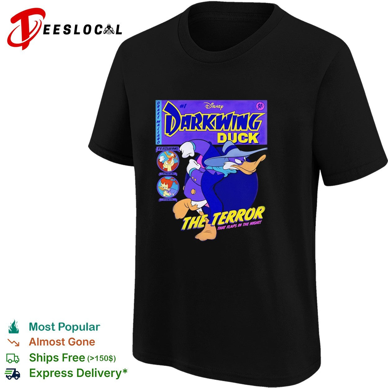 Darkwing Duck the terror that flaps in the night shirt