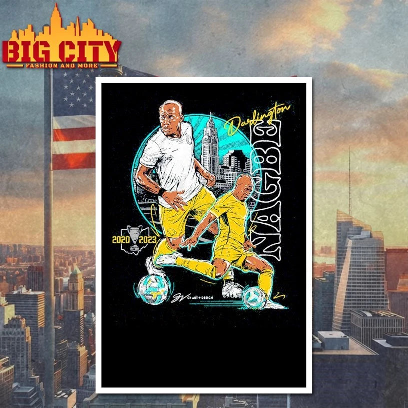 Darlington Nagbe Columbus Crew 2020 2023 paint shirt