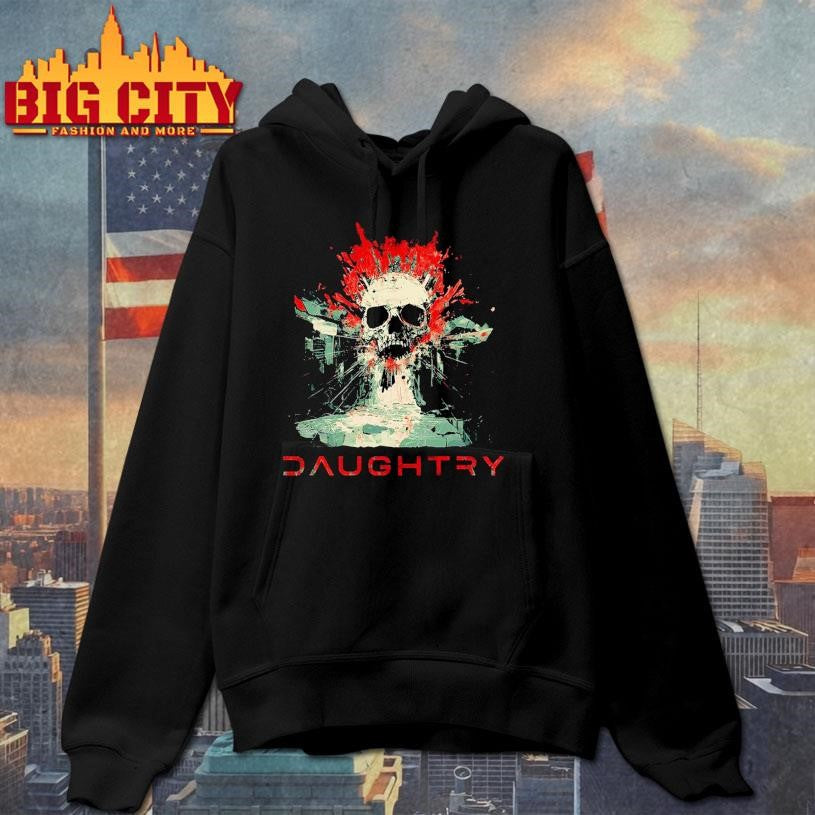 Daughtry Shattered Skull Shirt