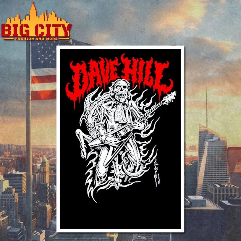 Dave Hill Skullface shirt