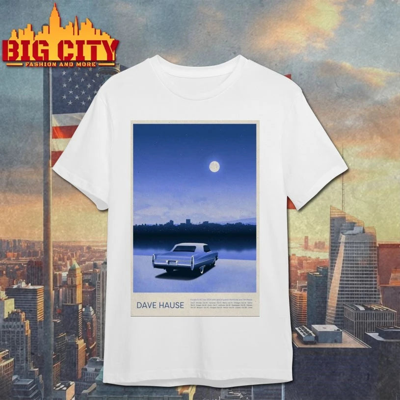 Dave House Europe &amp; UK Tour 2025 Poster Shirt