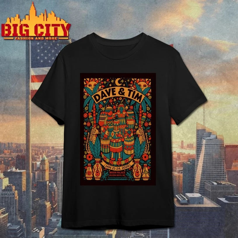Dave Matthews And Tim Reynolds Mexico Event Jan 22 2026 Poster shirt