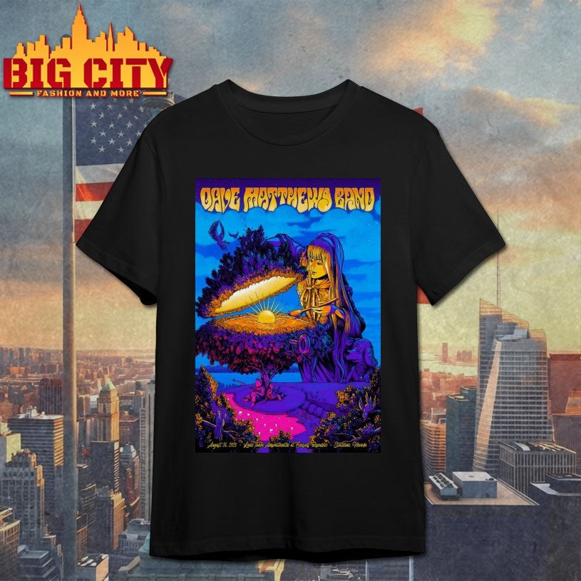 Dave Matthews Band August 26 2025 Lake Tahoe Amphitheatre In Stateline NV Poster Shirts