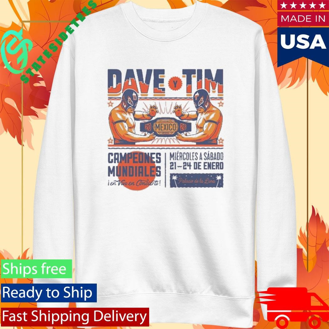 Dave &amp; Tim Riviera Maya Wrestlers Shirt