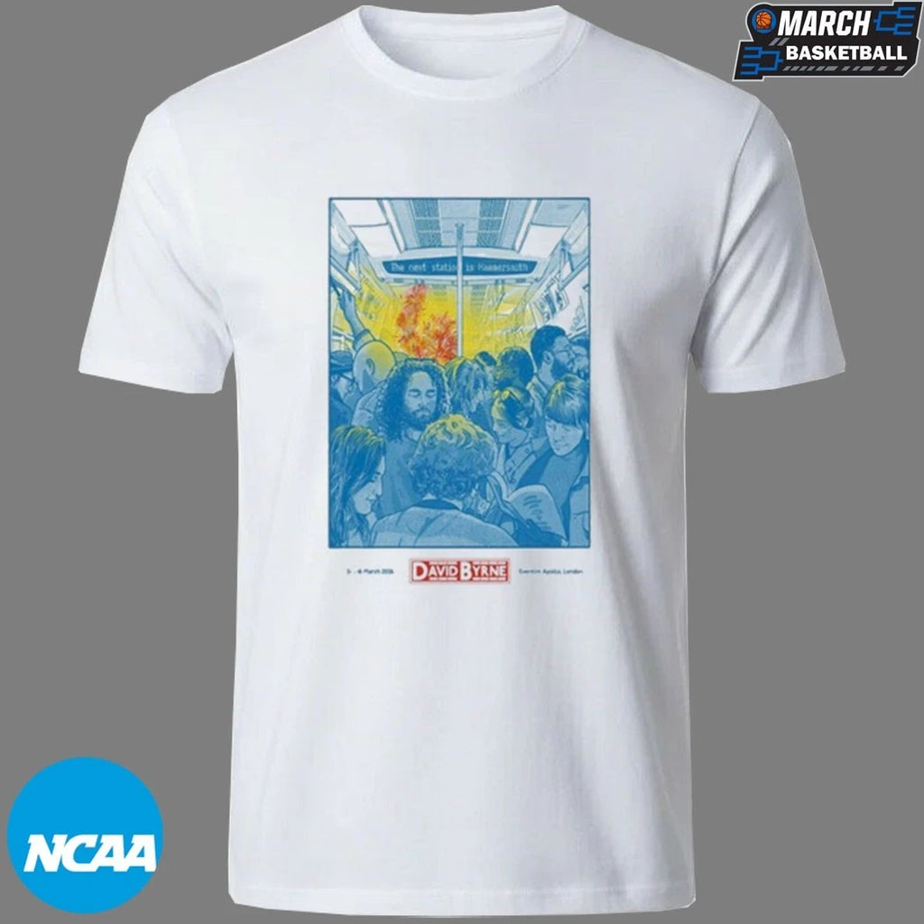 David Byrne 2026 Eventim Apollo T-shirts