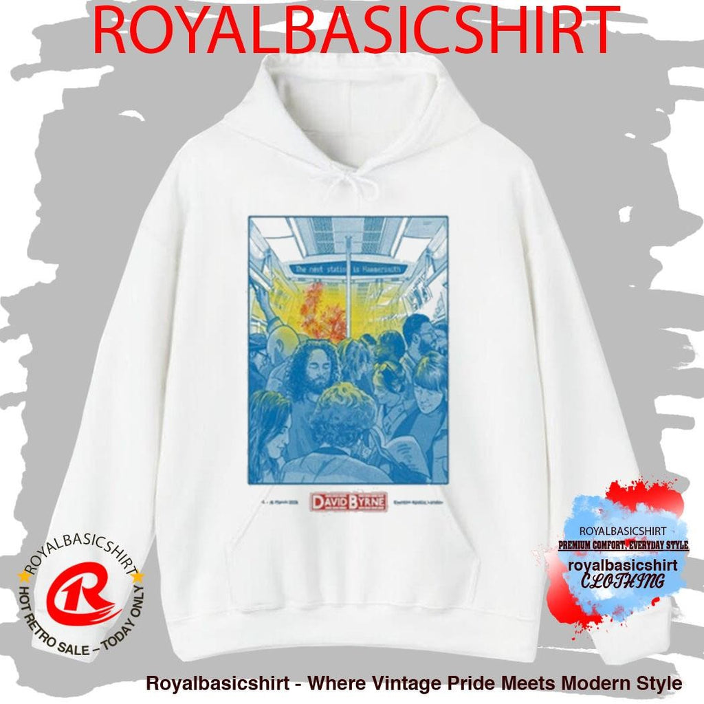 David Byrne Mar 15 + 16 2026 London Shirt
