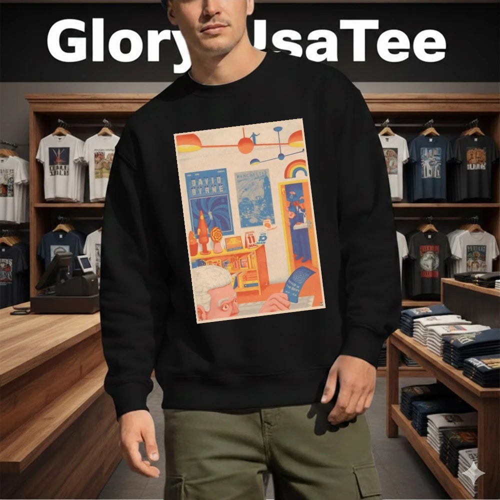 David Byrne March 10-11 2026 In Manchester UK Poster Shirt