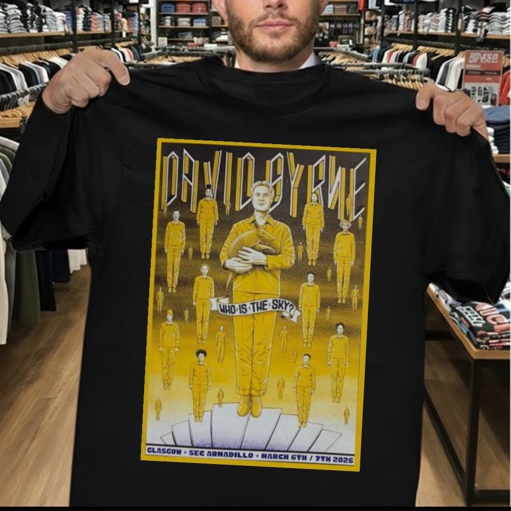 David Byrne Sec Armadillo 2026 Poster Shirt