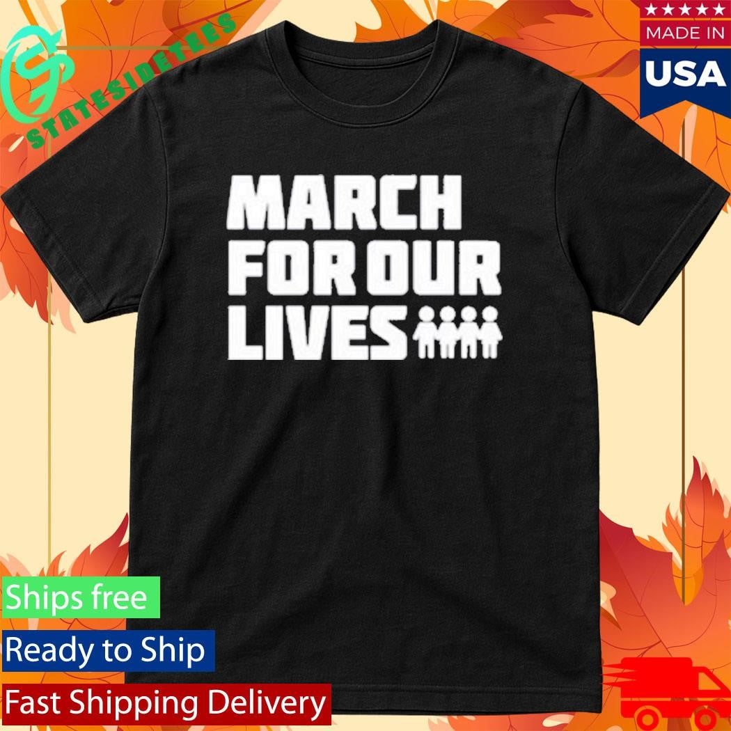 David Hogg Wearing March For Our Lives Shirt