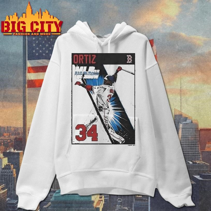 David Ortiz 34 Mlb The Show 06 Cover Boston Red Sox Shirt