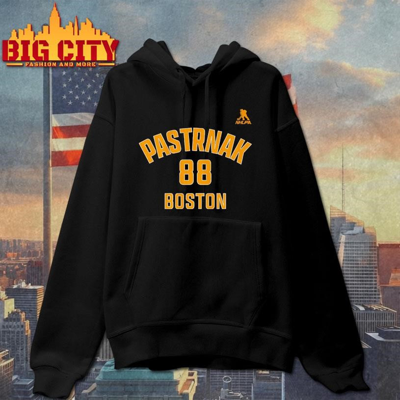 David Pastrnak #88 Boston Name &amp; Number Shirt