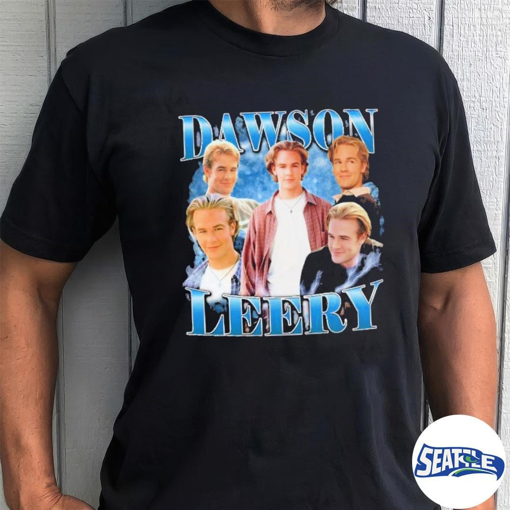 Dawson Leery Tribute Retro Memorial James Van Der Beek shirt