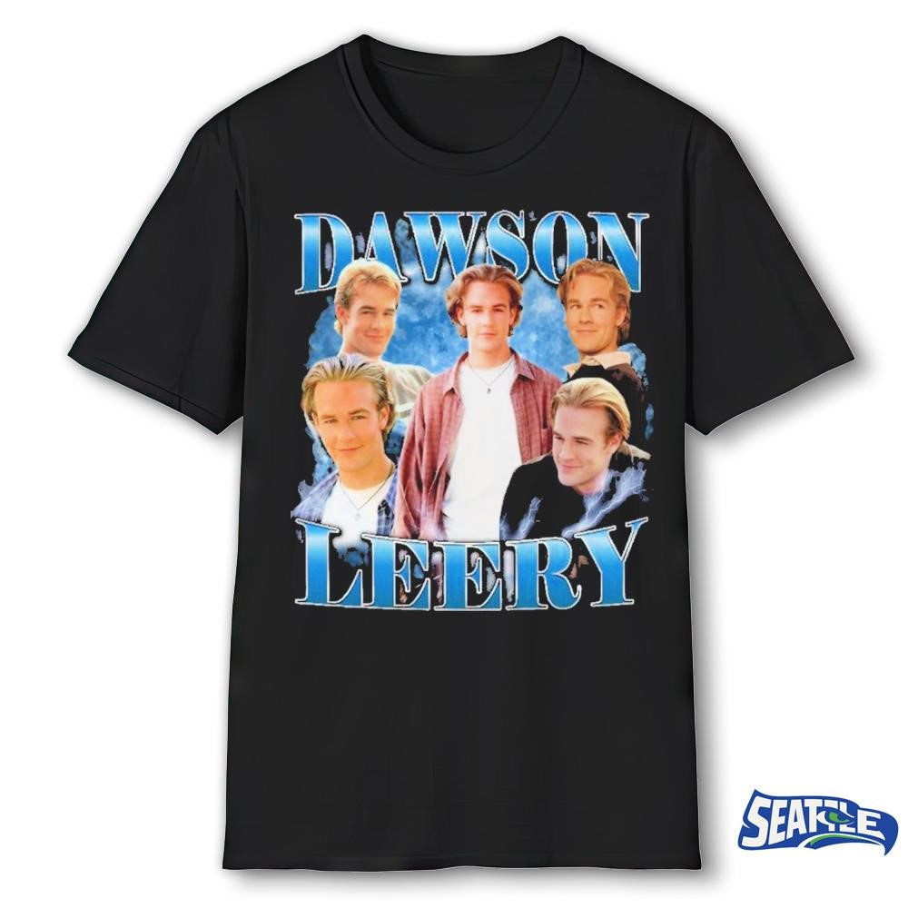 Dawson Leery Tribute Retro Memorial James Van Der Beek shirt
