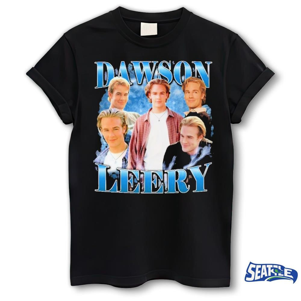 Dawson Leery Tribute Retro Memorial James Van Der Beek shirt