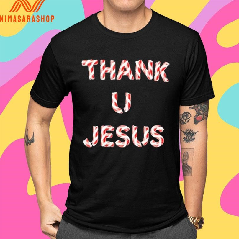 Daydrian Harding Thank U Jesus Holiday Shirts