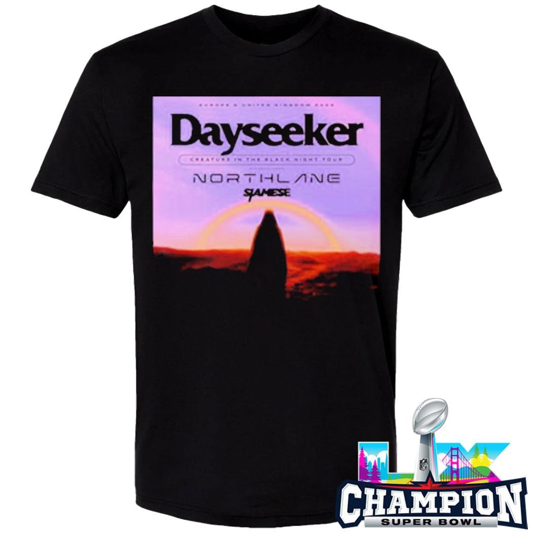 Dayseeker Creature In The Black Night Tour Eu Uk 2026 Shirt