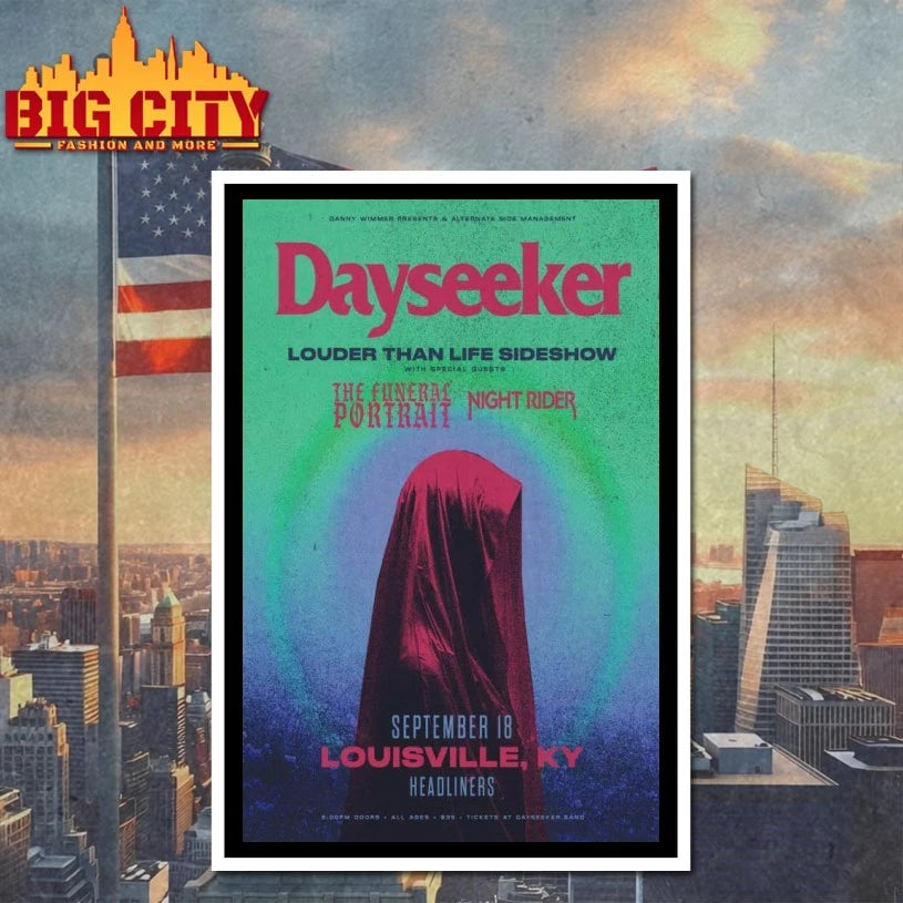 Dayseeker Sep 18, 2025 Tour Louisville, KY Poster shirt