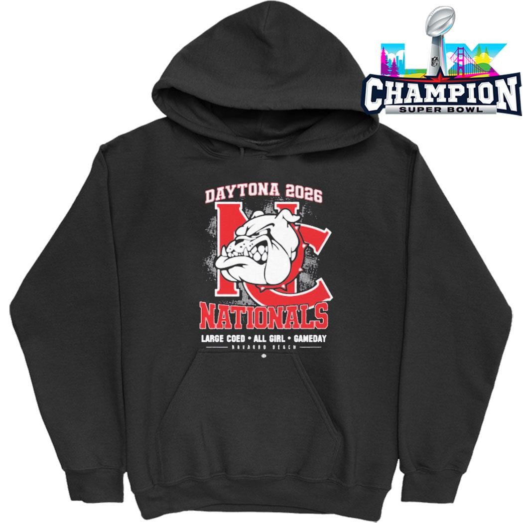 Daytona 2026 Nationals Large Coed All Girl Gameday Shirt