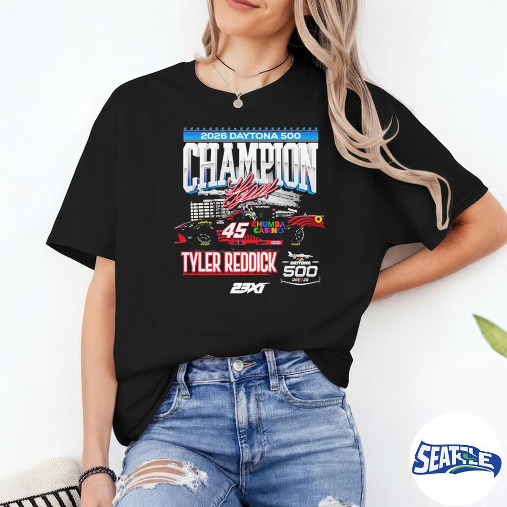 Daytona 500 Champion Tyler Reddick Checkered Flag Sports 2026 shirt