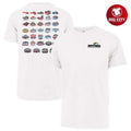 Daytona International Speedway ’47 White Daytona 500 Franklin Two Sided Shirt