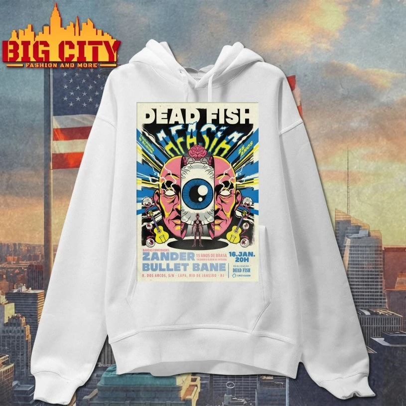 Dead Fish Jan 16 2026 Lapa Rio De Janeiro Poster shirt