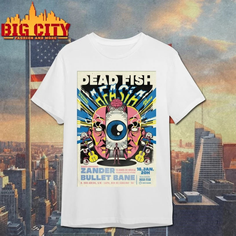 Dead Fish Jan 16 2026 Lapa Rio De Janeiro Poster shirt
