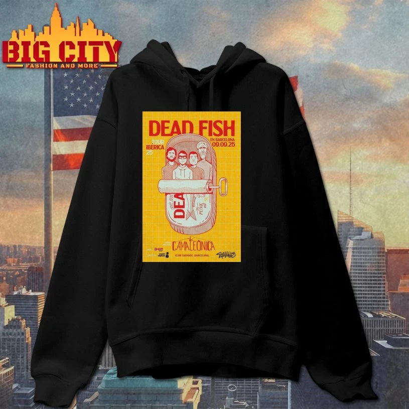 Dead Fish Sep 9, 2025 Club Sauvage, Barcelona, Catalunya, Spain Poster Shirt