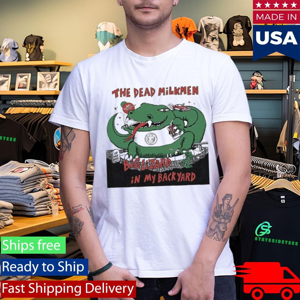 Dead Milkmen Big Lizard 40Th Anniversary Shirt