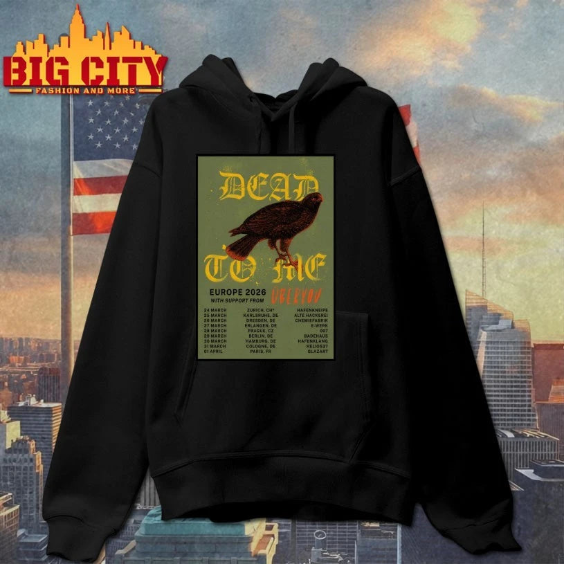 Dead To Me Europe 2026 Tour Poster shirt