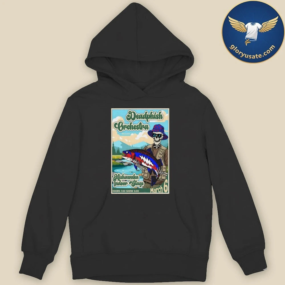 Deadphish Orchestra 3-6-2026 Bellvue CO Poster Shirt