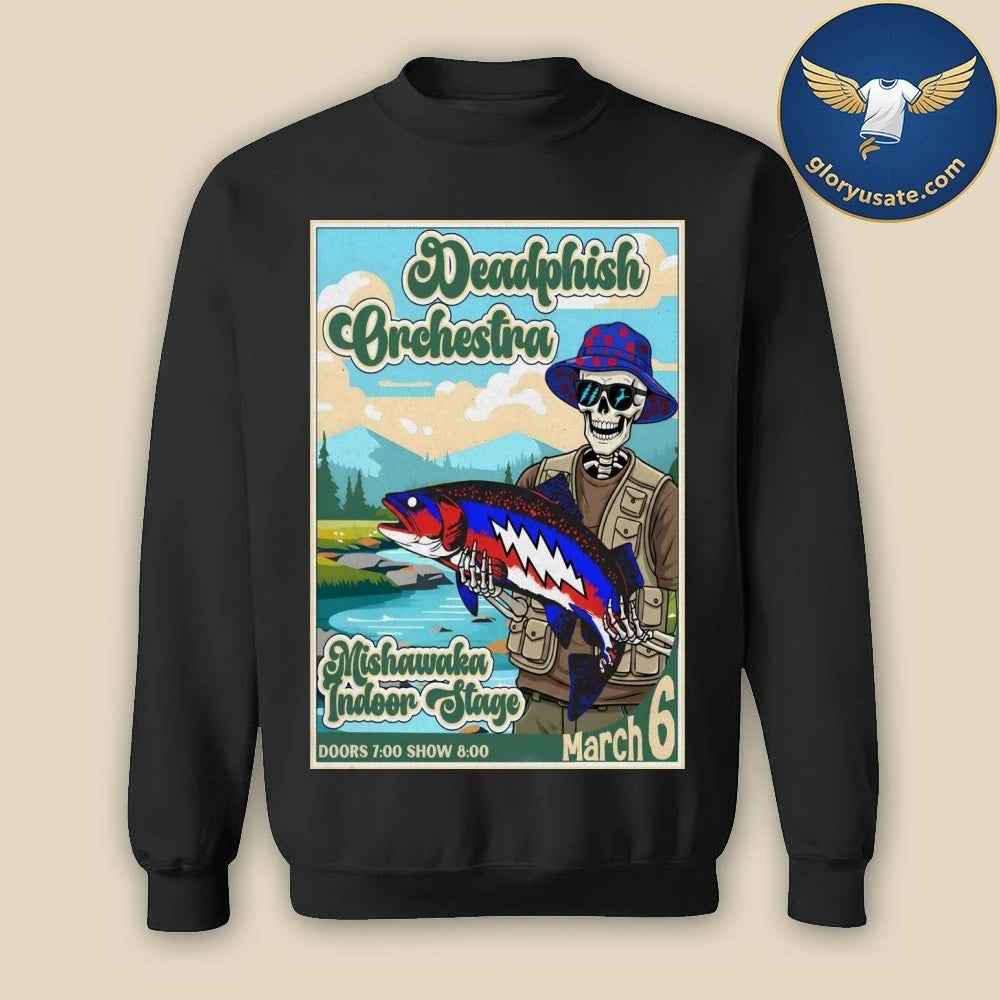 Deadphish Orchestra 3-6-2026 Bellvue CO Poster Shirt