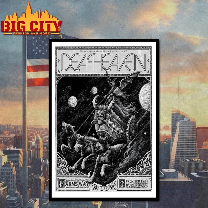 Deafheaven At Manchester Music Hall On Oct 12 2025 Poster shirt