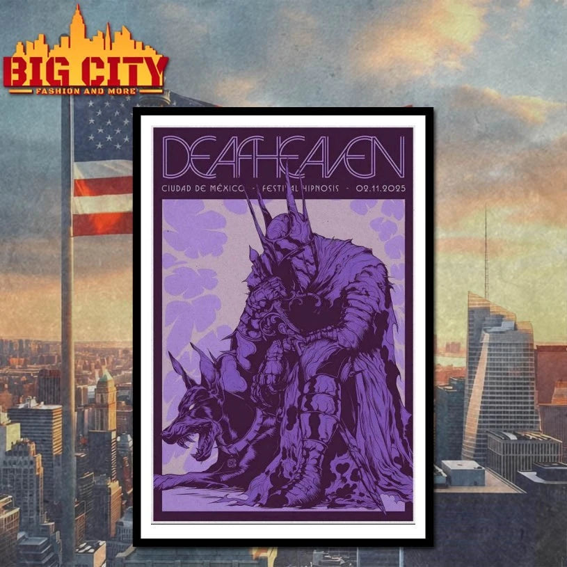 Deafheaven Festival Hipnosis November 2 2025 Poster shirt