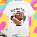 Deanna Looking Like A Snack Christmas Cartoon Mouse 2025 Shirts