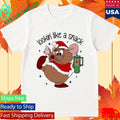 Deanna Looking Like A Snack Christmas Cartoon Mouse Shirt