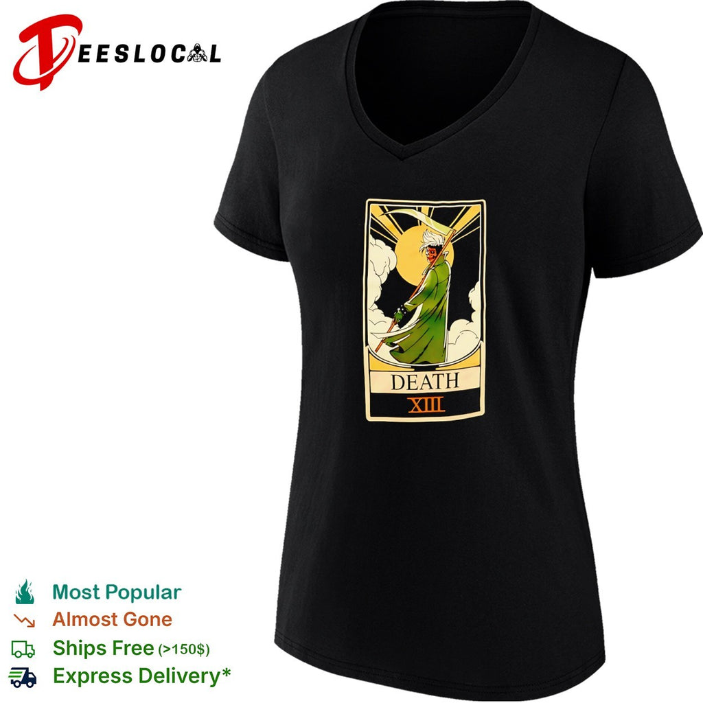 Death XIII tarot card grim reaper shirt
