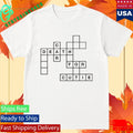 Deathcabforcutie Dcfc Crossword Shirt