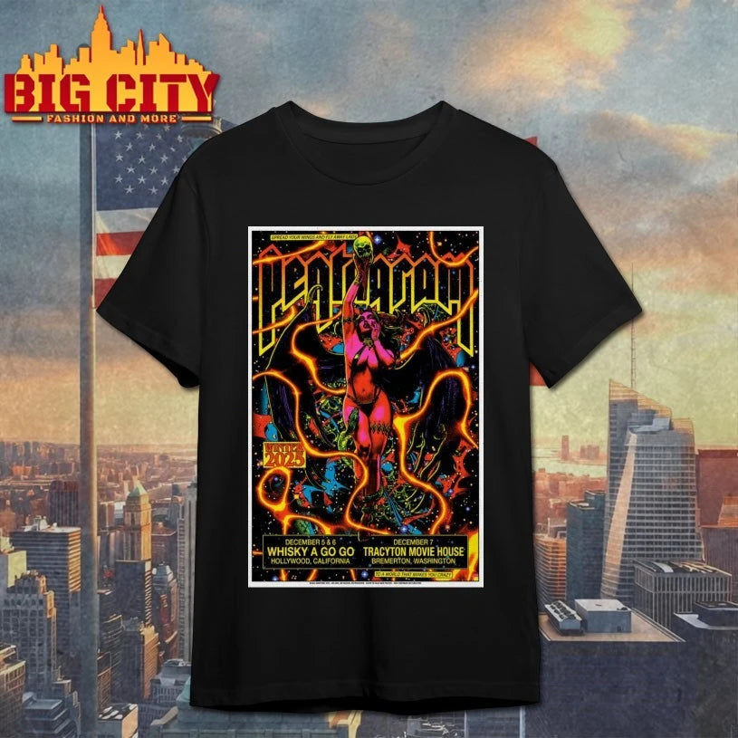 Dec 7, 2025 Pentagram Tracyton Movie House, Bremerton, WA Poster Shirt