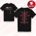 Deep Purple Purpendicular Two Sided Shirt