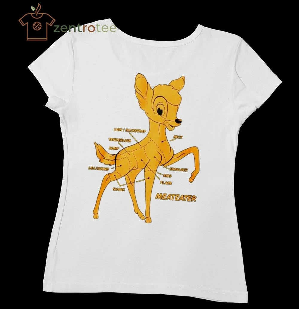 Deer Butchering Bambi Meateater tee