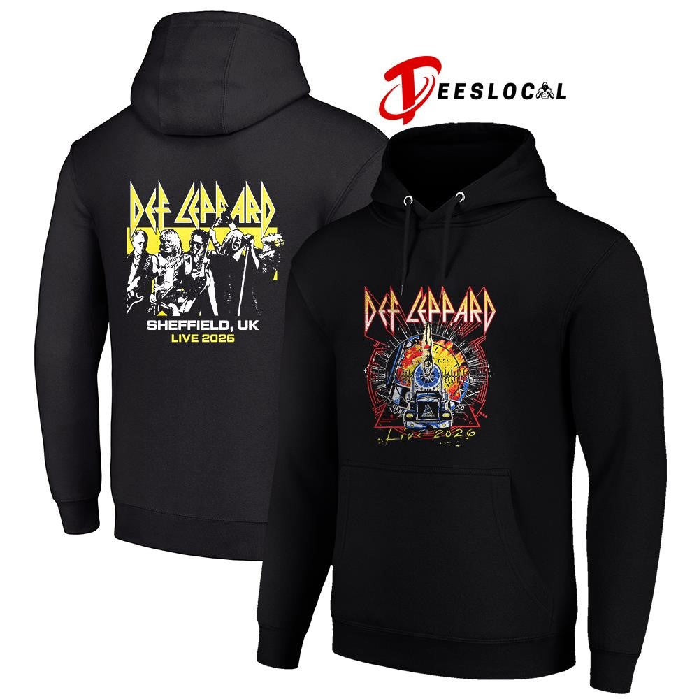 Def Leppard tour UK and EU Sheffield UK event shirt