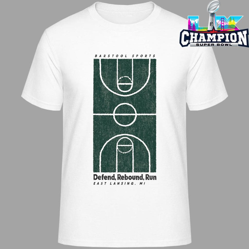 Defend Rebound Run East Lansing Shirt